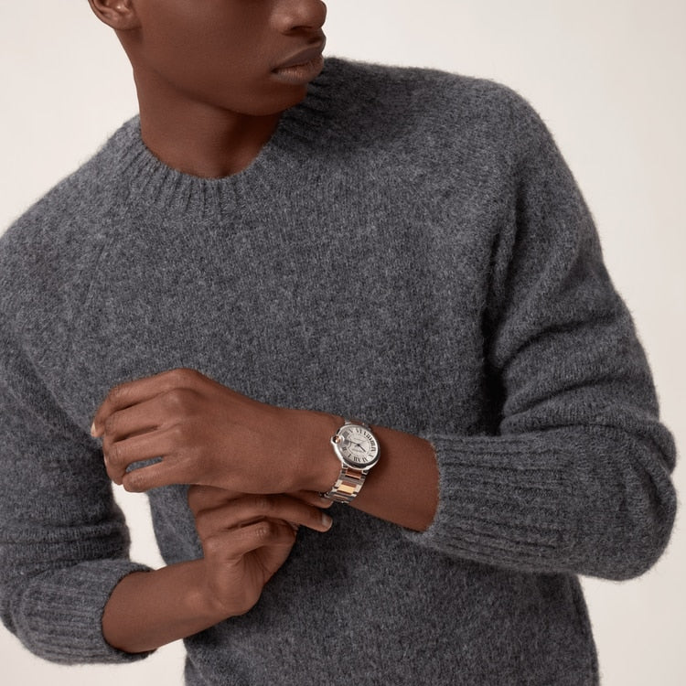 36 Mm, Movimiento Mecánico De Carga Automática, Oro Amarillo, Acero