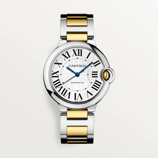 36 Mm, Movimiento Mecánico De Carga Automática, Oro Amarillo, Acero