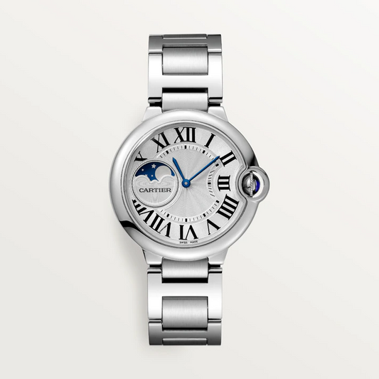 37 Mm, Movimiento Mecánico De Carga Automática, Acero