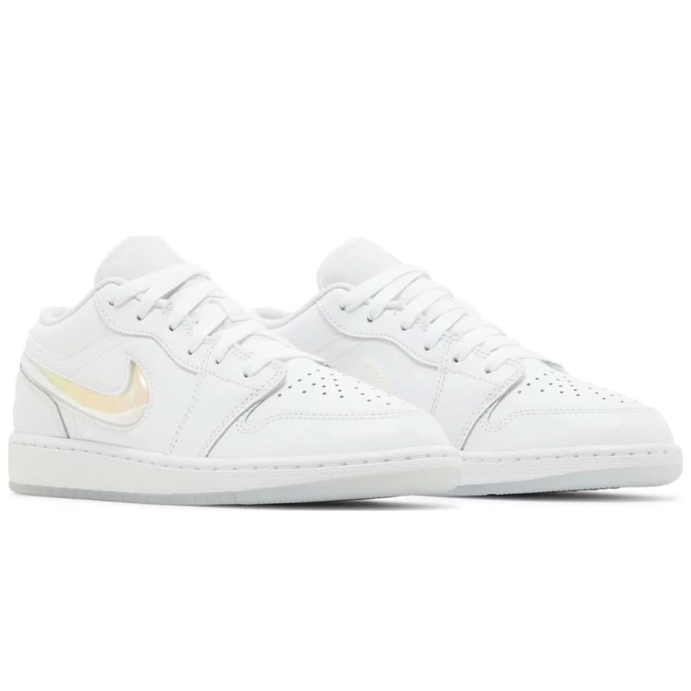 Air Jordan 1 Low SE GS 'Glitter Swoosh' - Copva