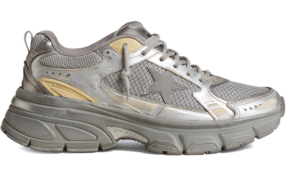 Golden Goose Lightstar sneakers "ilver-tone/gold-tone"