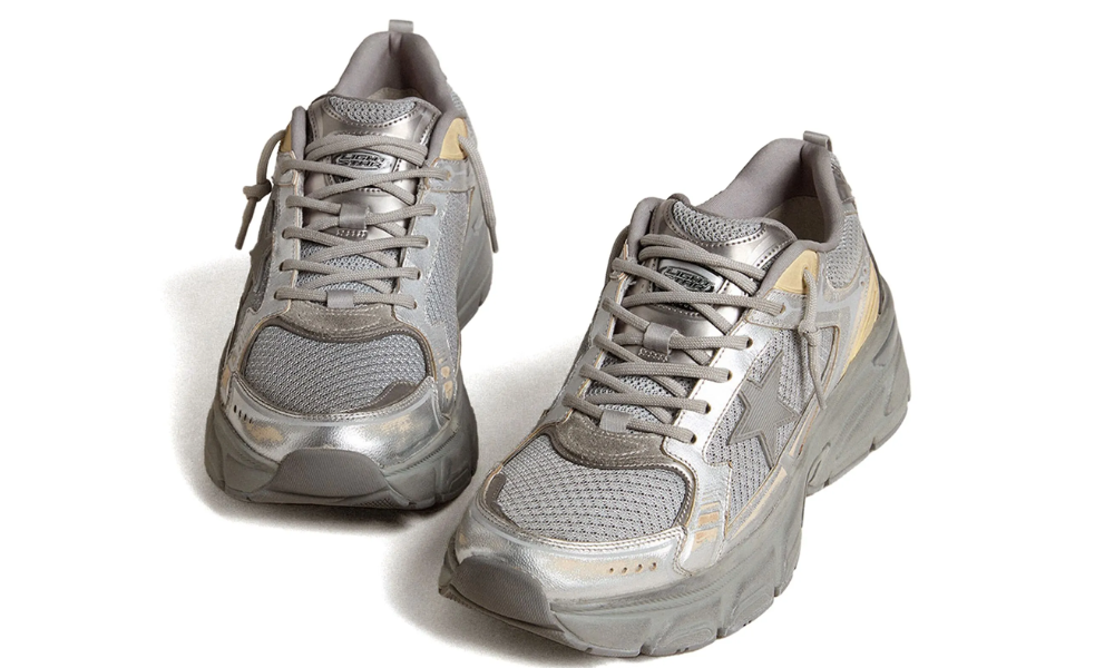 Golden Goose Lightstar sneakers "ilver-tone/gold-tone"