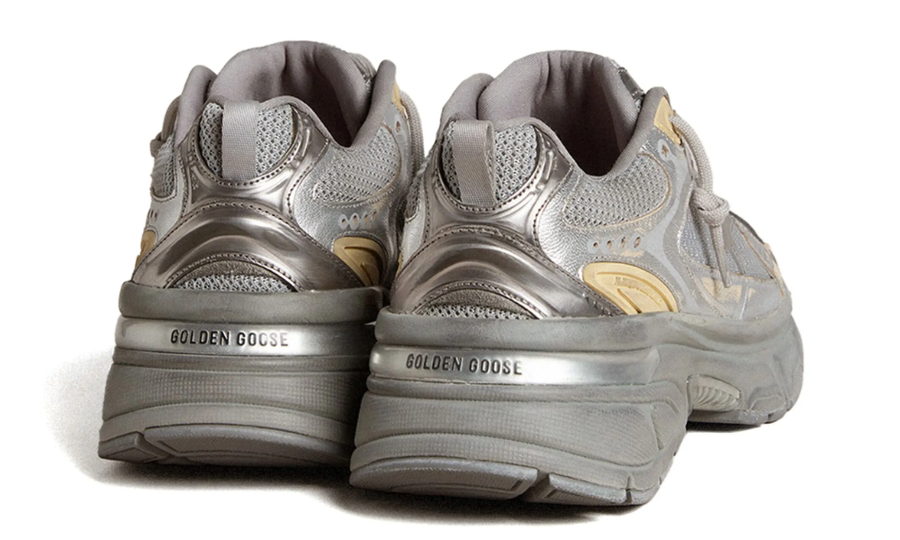 Golden Goose Lightstar sneakers "ilver-tone/gold-tone"