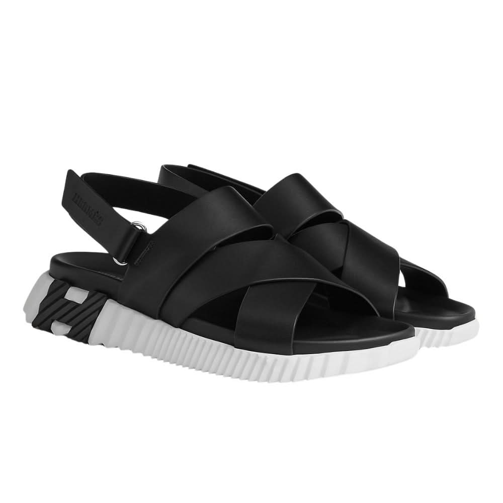 Hermes Electric sandal "Black" - Copva