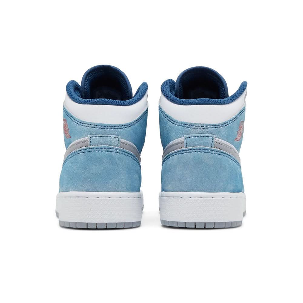 Air Jordan 1 Mid SE GS 'French Blue' - Copva
