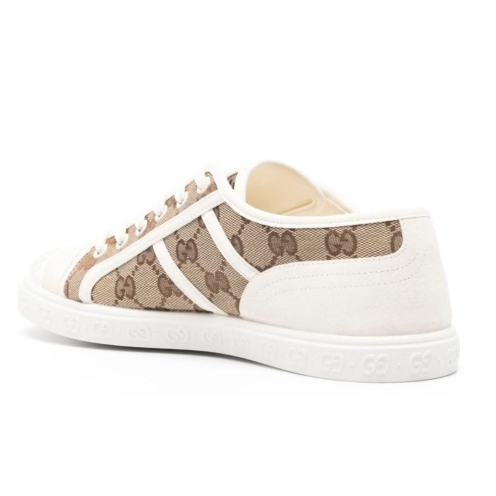 Gucci Supreme canvas sneakers "White/Beige" - Copva