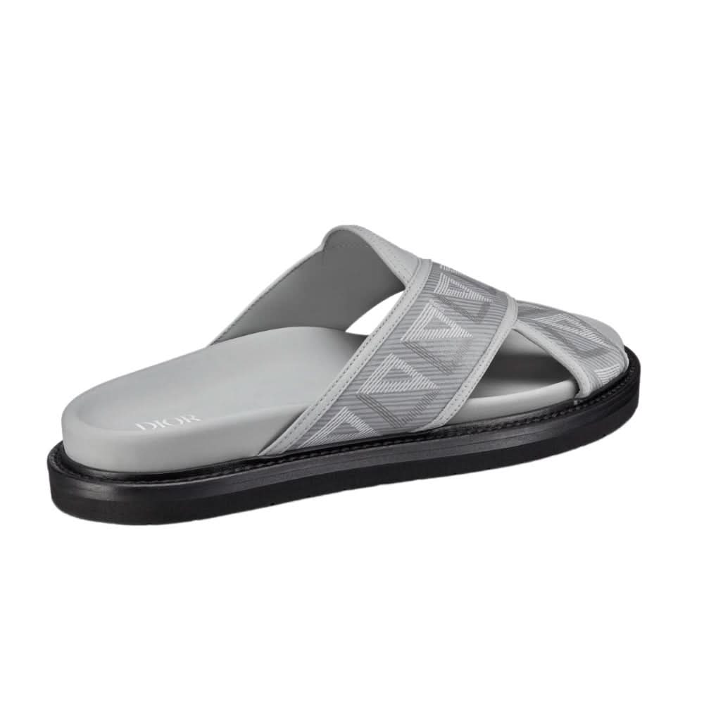 Dior Aqua Sandal 'CD Diamond - Grey' - Copva