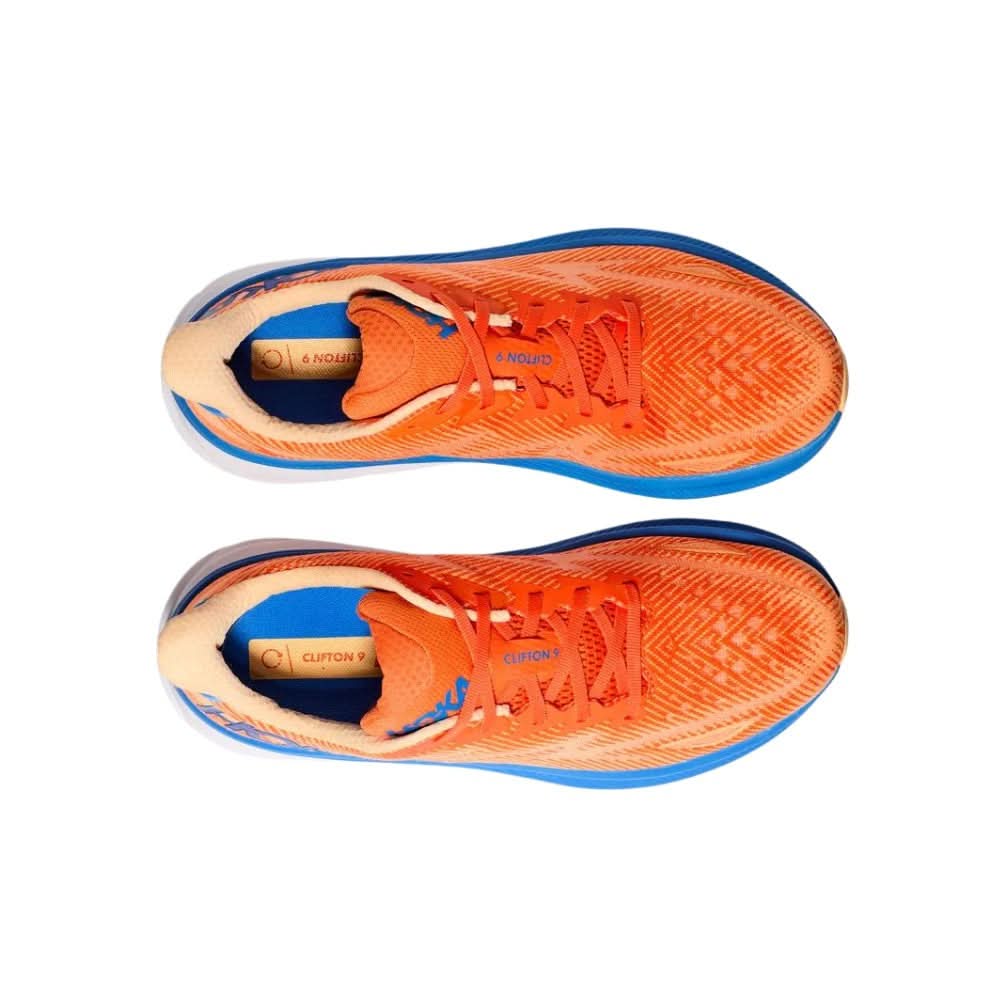 Hoka Clifton 9 'Vibrant Orange Impala' - Copva
