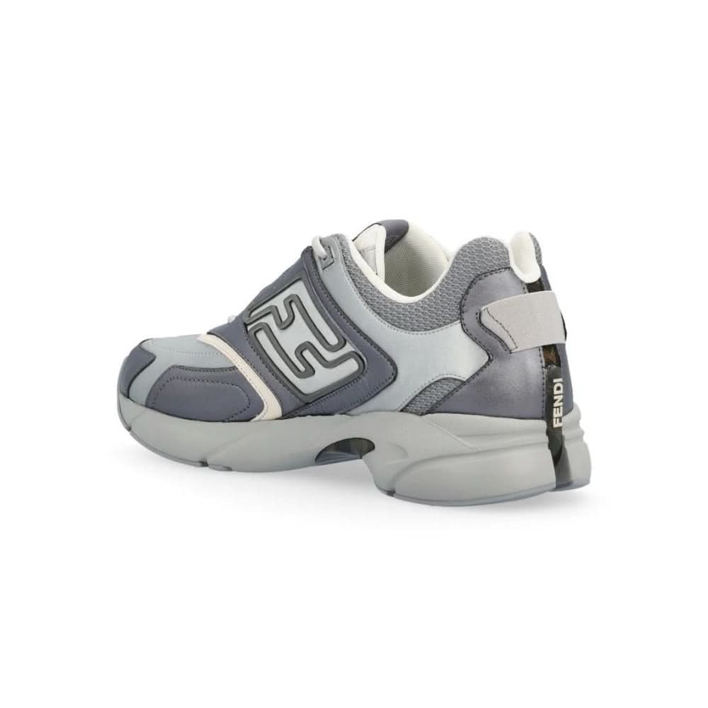 Fendi FF Motif Low-Top Faster Trainers - Copva