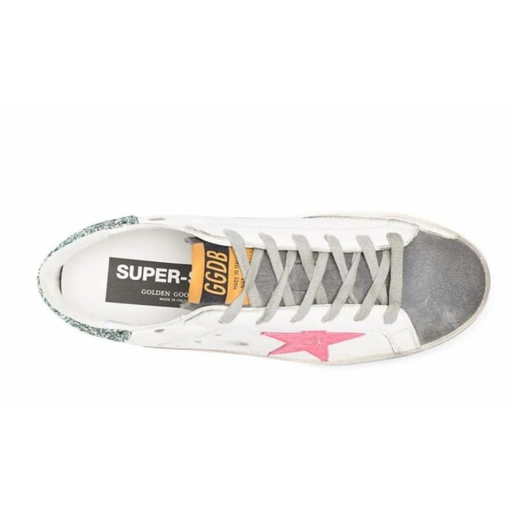 Golden Goose Wmns Superstar 'White Light Gray Pink' - Copva