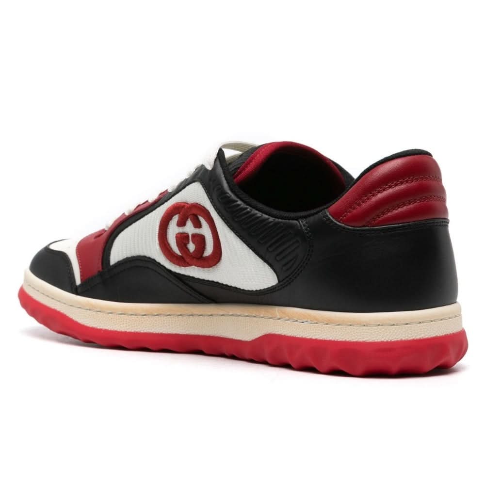 Gucci MAC80 Sneaker 'Black White Red' - Copva