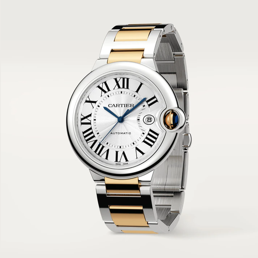 42 Mm, Movimiento Mecánico De Carga Automática, Oro Amarillo, Acero