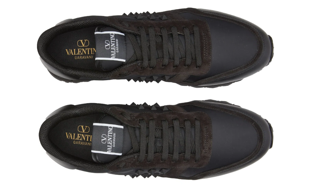 Valentino  Rockstud Sneaker "Black"