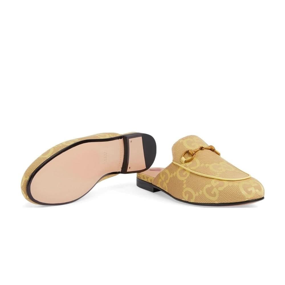 Gucci Jumbo GG Princetown Slipper 'Yellow' - Copva