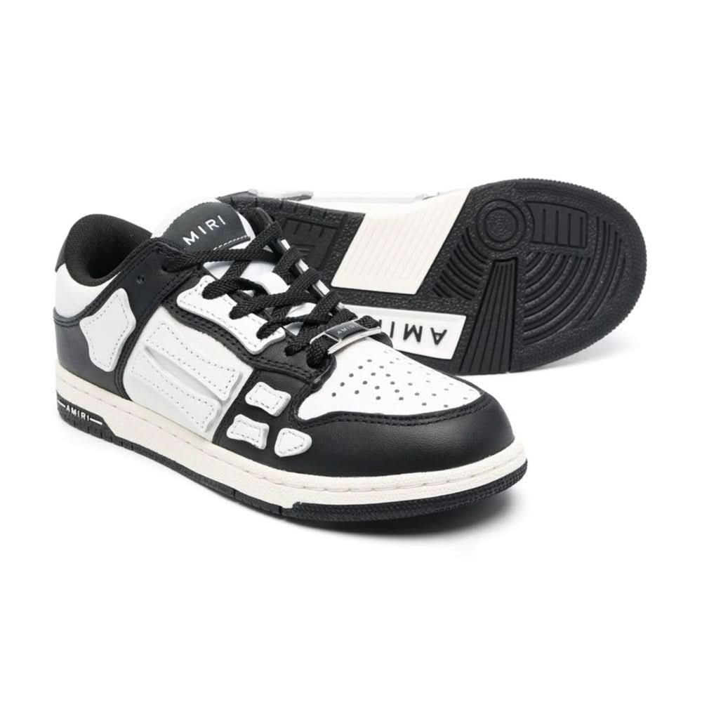Amiri Skel Top Low 'Black White'