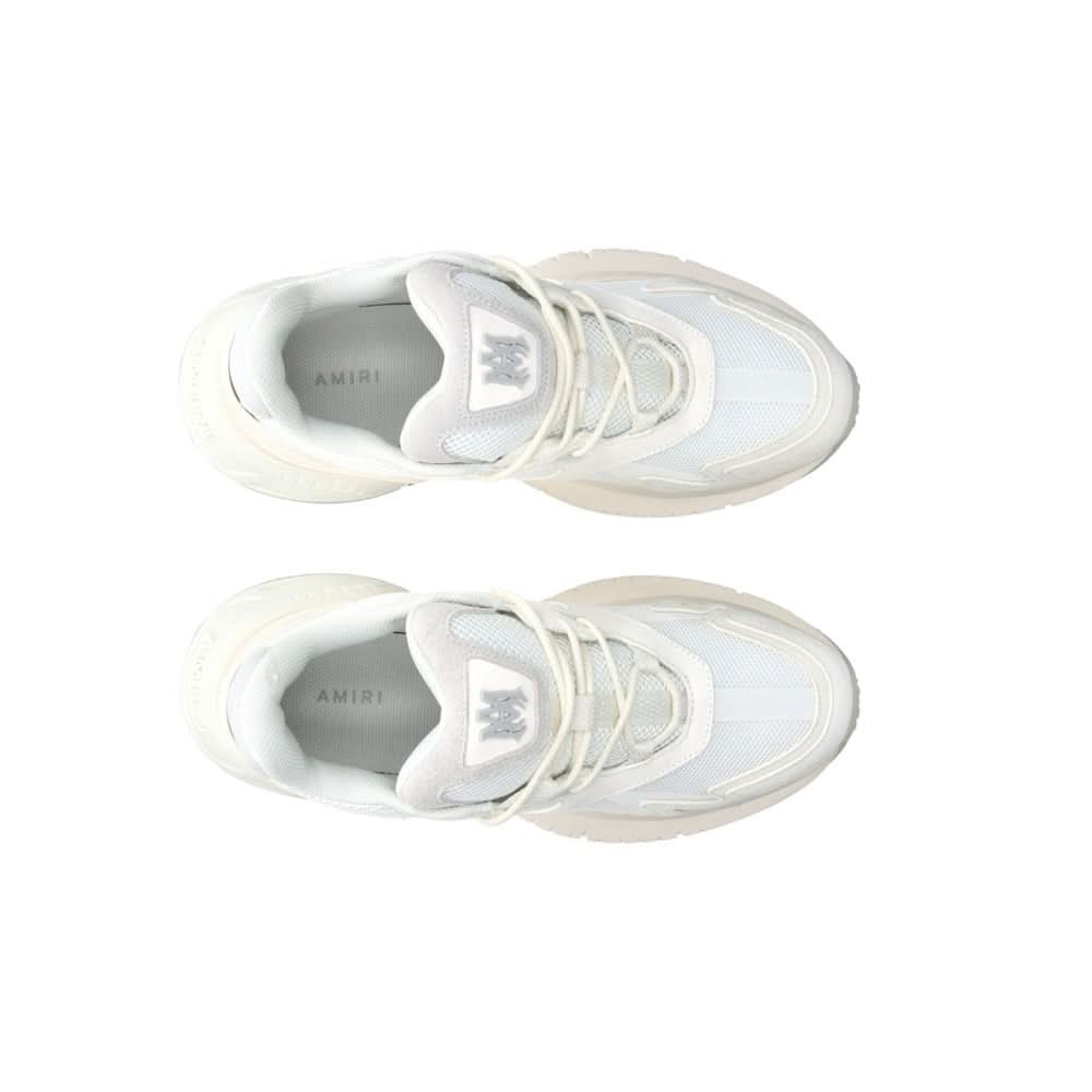 AMIRI  Leather MA Runner Sneakers "White" - Copva