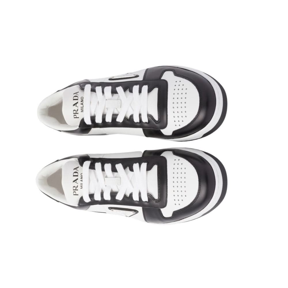 Prada Downtown Leather 'Black White' - Copva