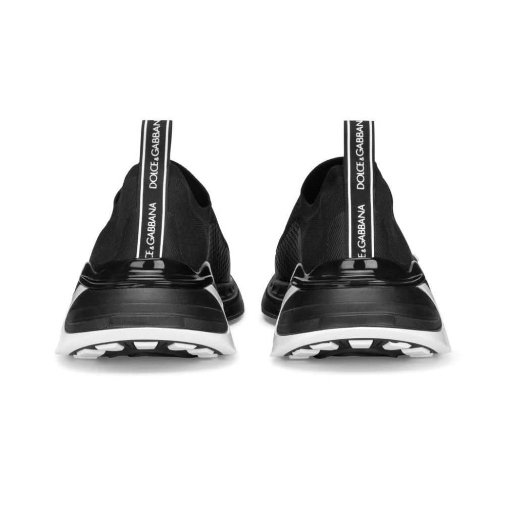 Dolce & Gabbana Stretch Mesh Fast Sneaker 'Black' - Copva