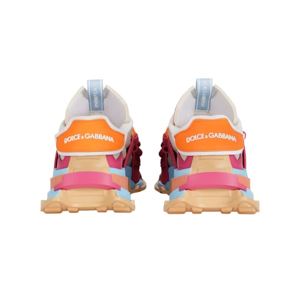 DOLCE & GABBANA Mixed-Material Space Sneakers - Copva