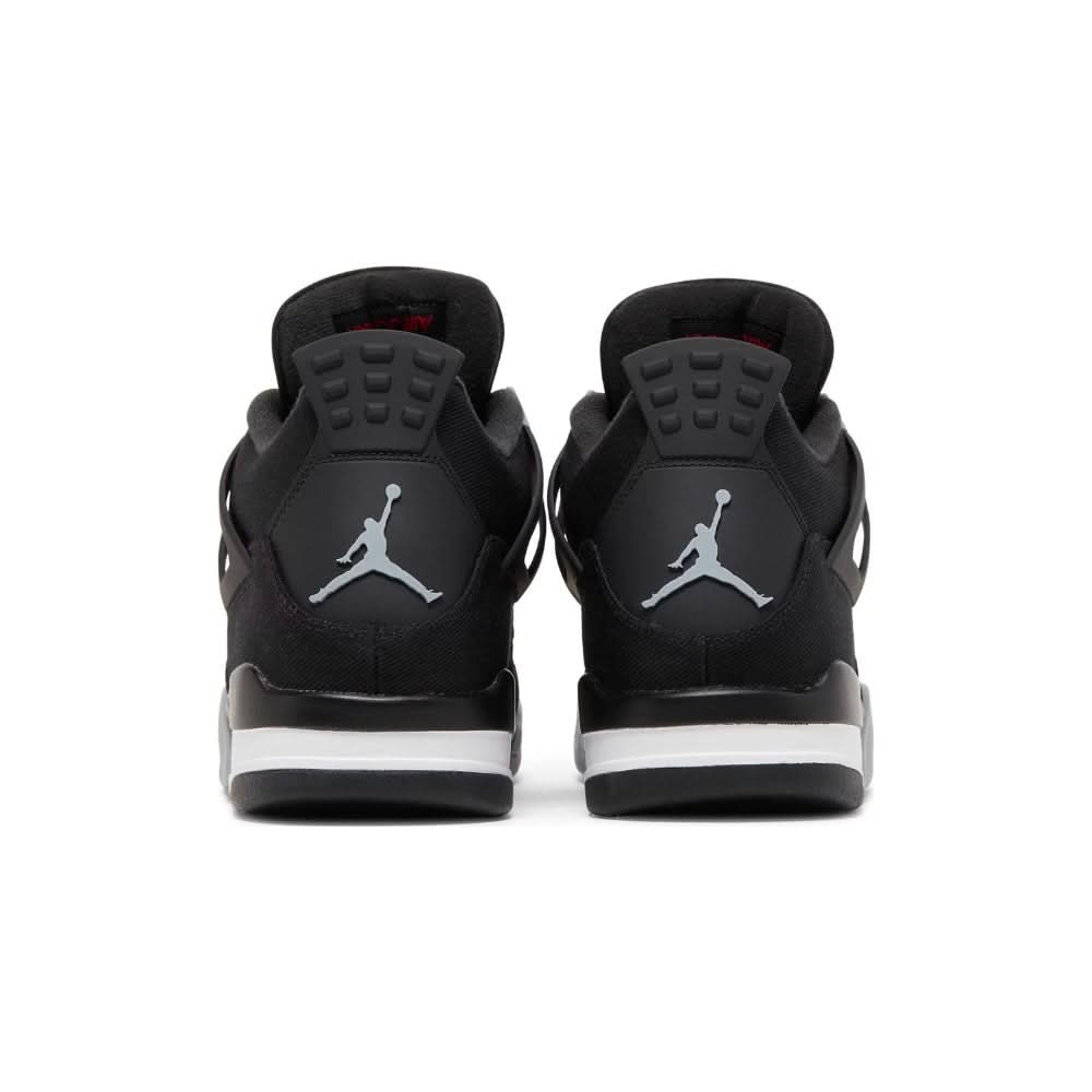 Nike Air Jordan 4 Retro 'Black Canvas' - Copva