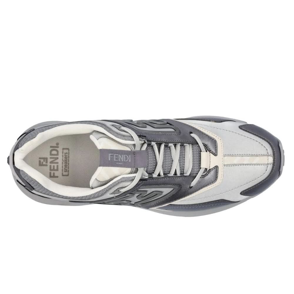 Fendi FF Motif Low-Top Faster Trainers - Copva