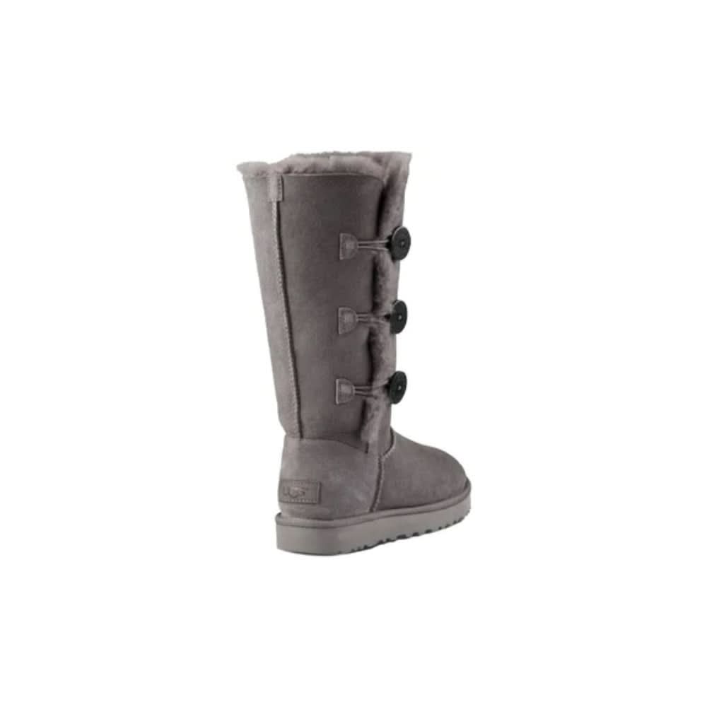 UGG Bailey Button Triplet II Chestnut Boots 'Grey' - Copva