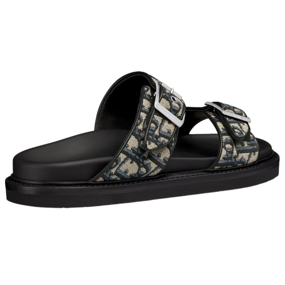 Dior Aqua Sandal "Beige and black" - Copva