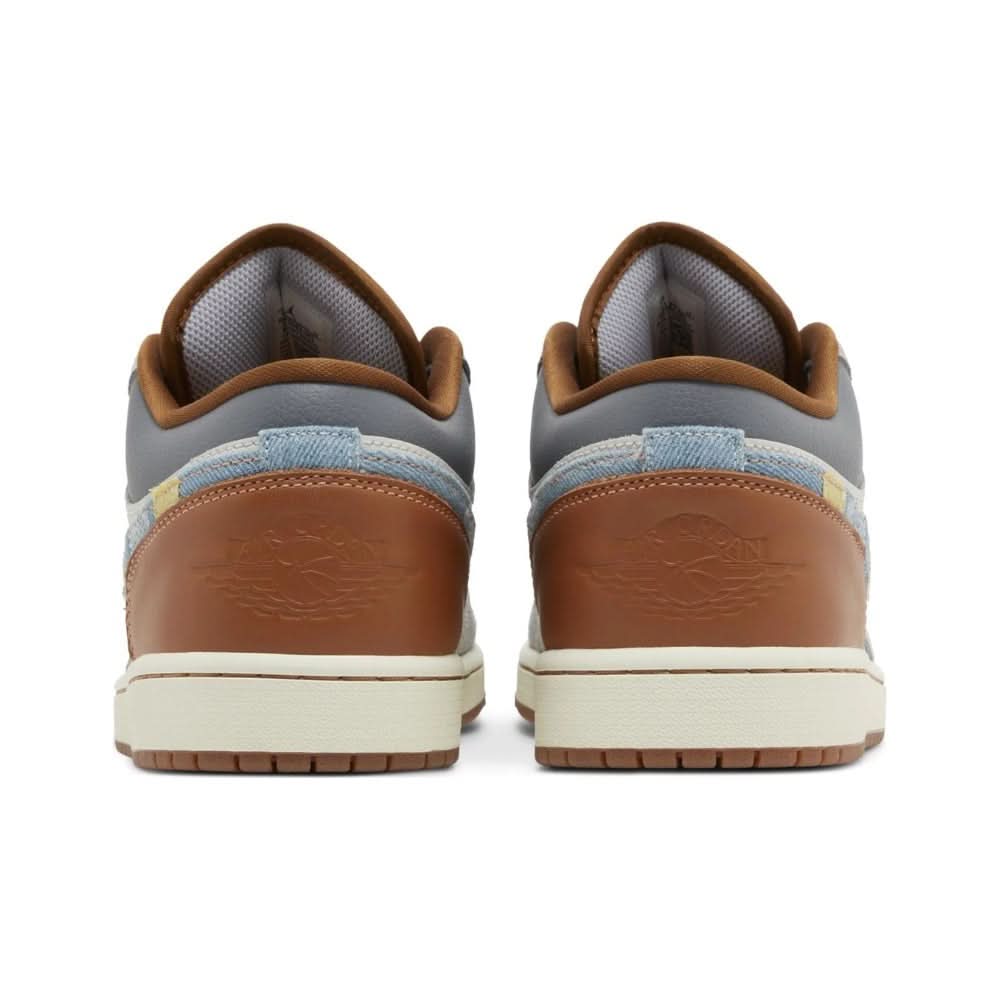 Air Jordan 1 Low SE 'Repaired Denim Swoosh' - Copva