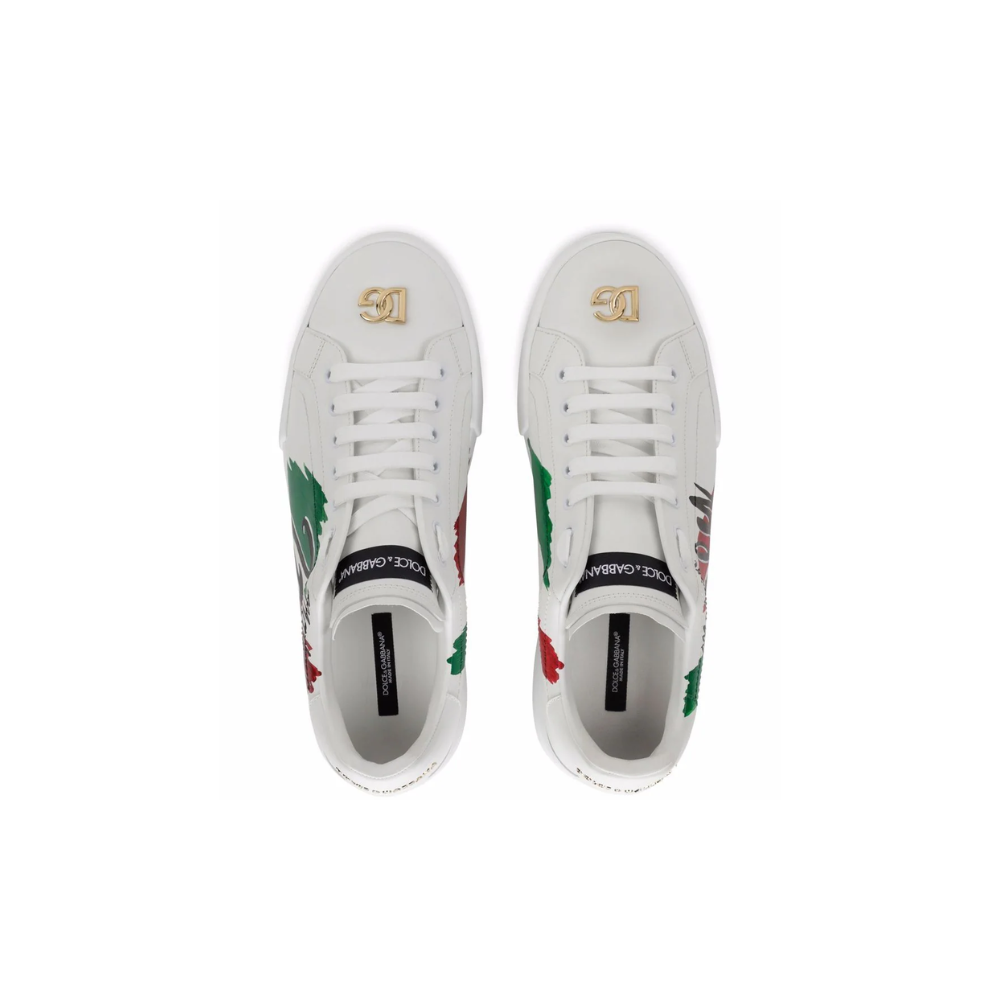 Dolce & Gabbana Portofino leather sneakers