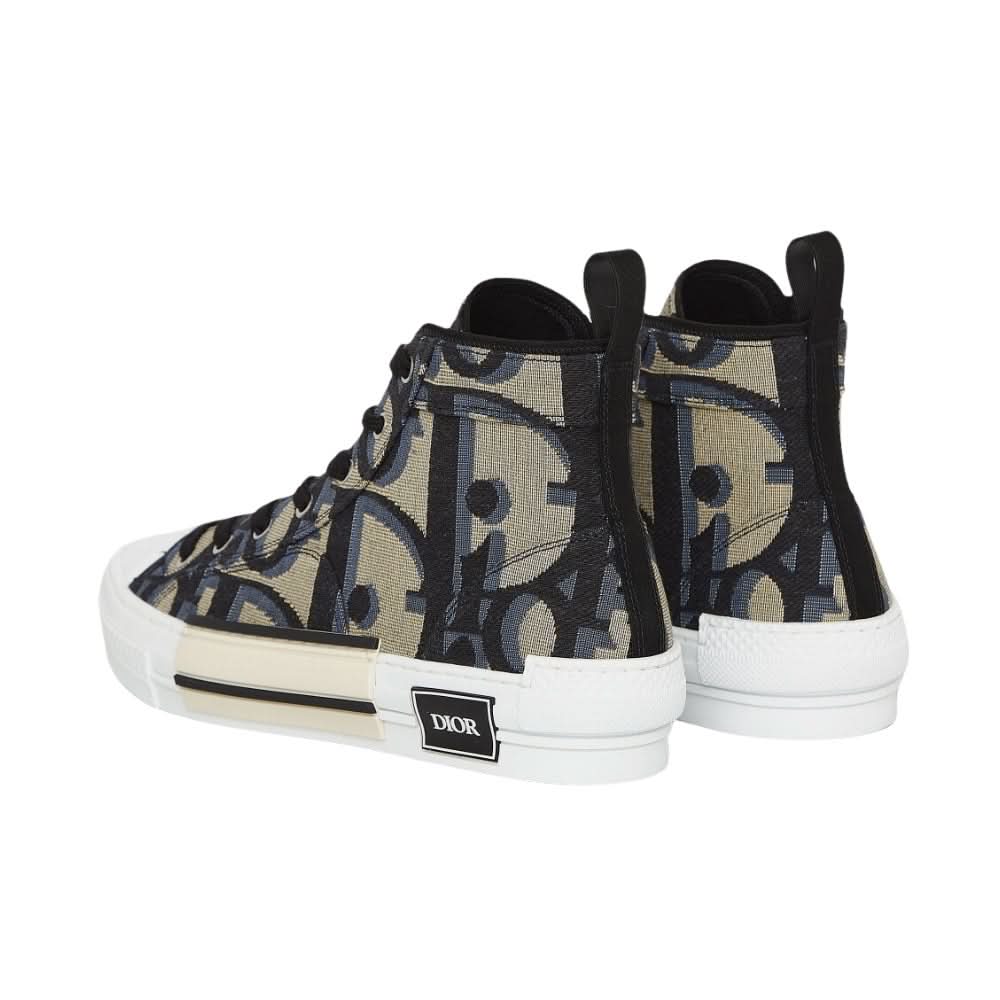 Dior B23 High 'Maxi Dior Oblique - Beige Black' - Copva