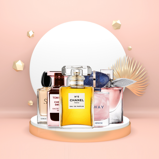 احصلي على أفخم تشكيلة من 5 عطور فاخرة