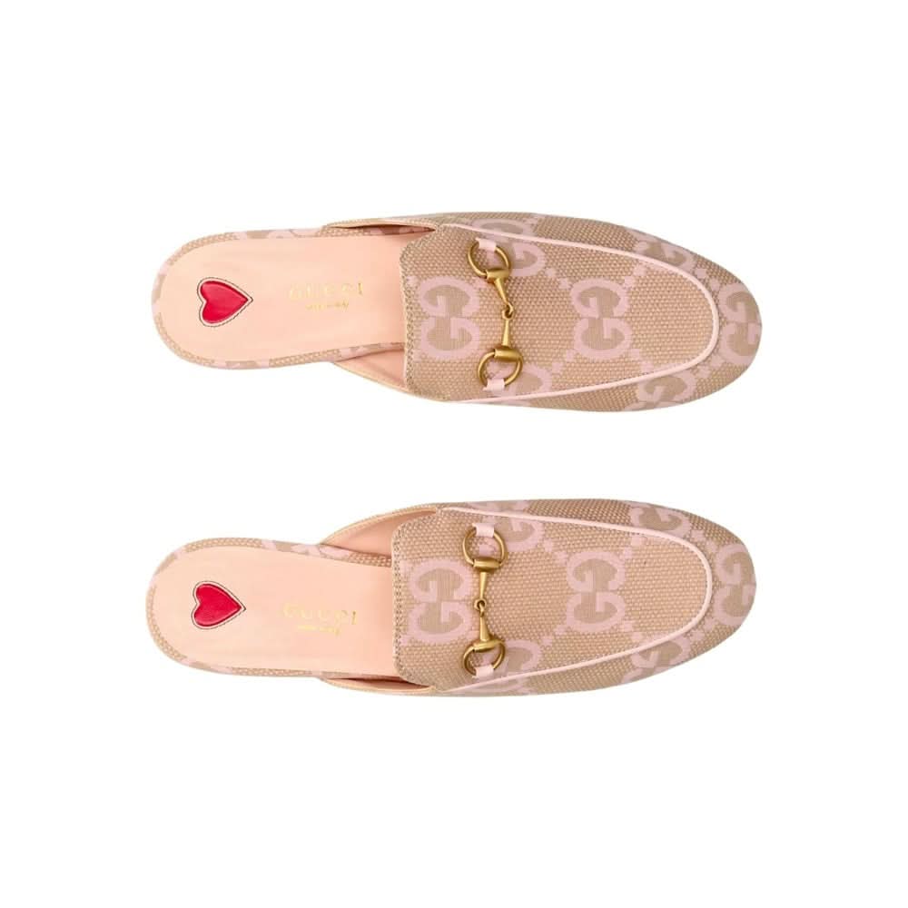 Gucci Jumbo GG Princetown Slipper 'Beige Light - Copva