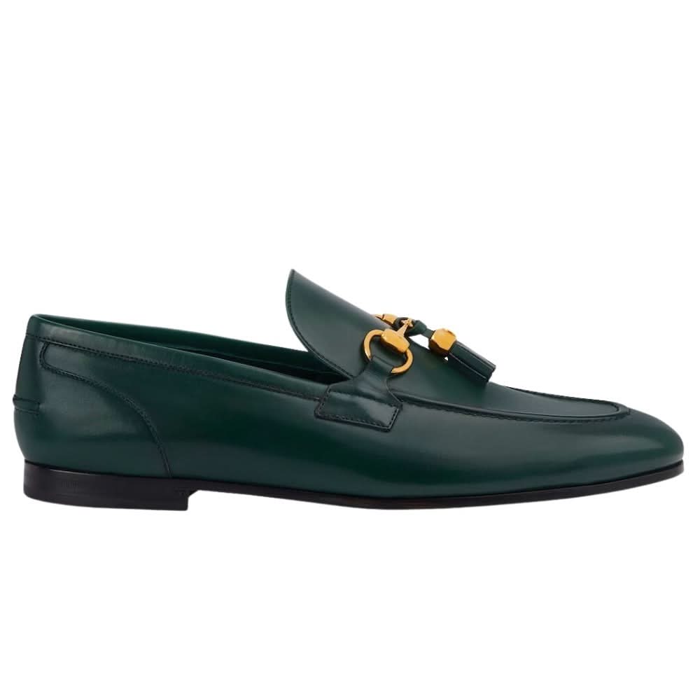 Gucci Jordaan Loafer 'Green' - Copva