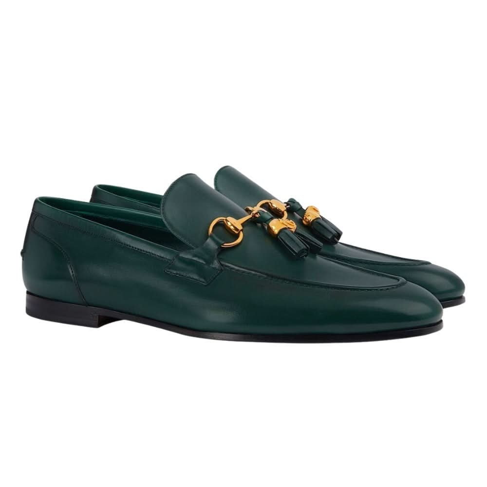 Gucci Jordaan Loafer 'Green' - Copva