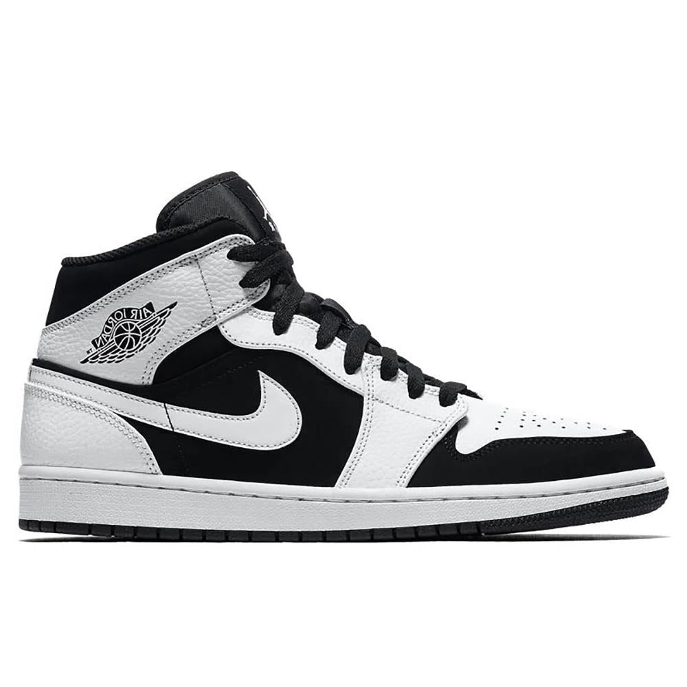 Nike Air Jordan 1 Mid Black & White - Copva