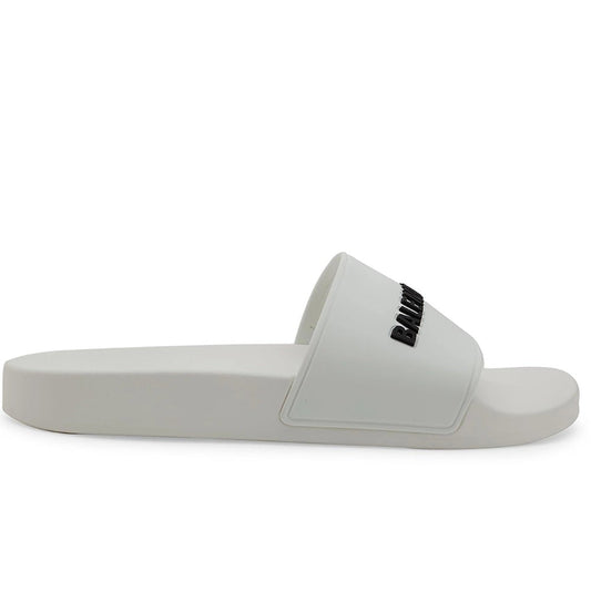 Balenciaga - Logo Rubber Slides - Copva