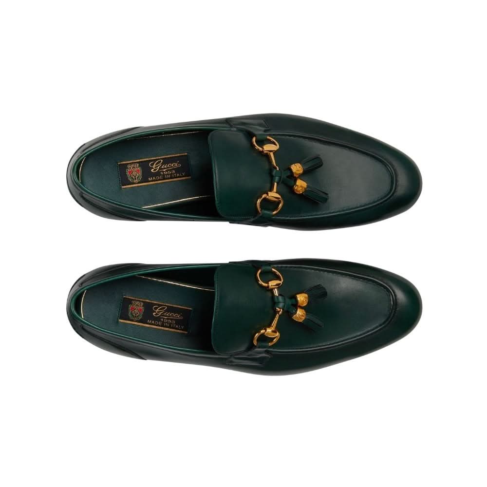 Gucci Jordaan Loafer 'Green' - Copva