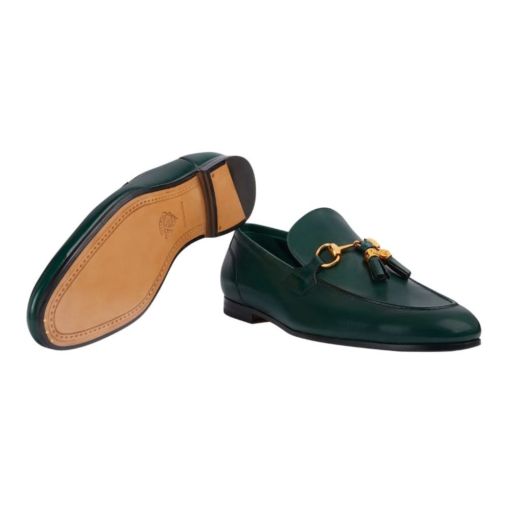 Gucci Jordaan Loafer 'Green' - Copva