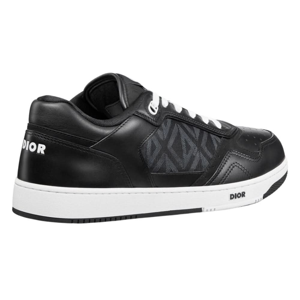 Dior B27 Low 'Black Smooth - White' - Copva