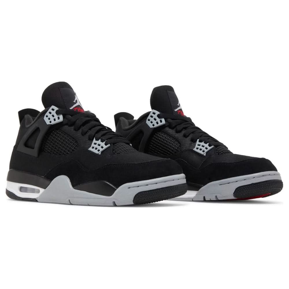Nike Air Jordan 4 Retro 'Black Canvas' - Copva