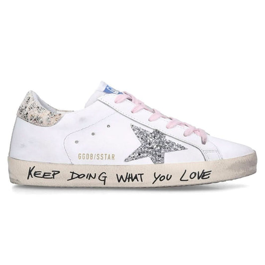GOLDEN GOOSE  Leather Superstar Sneakers - Copva