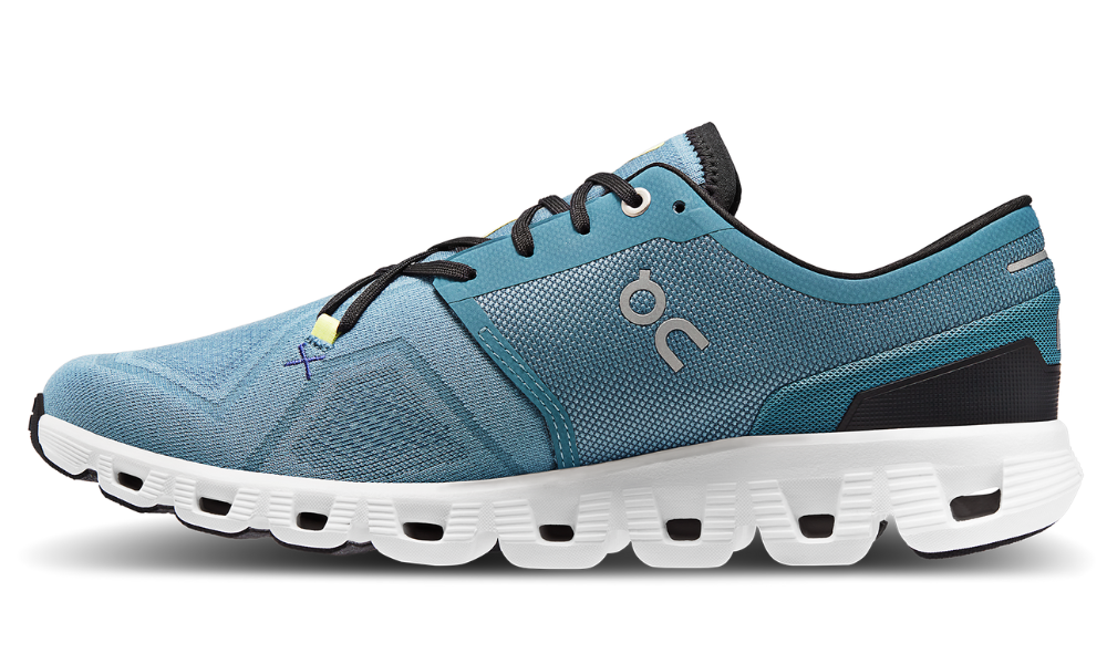 On Running Cloud X 3 "Pewter | White"