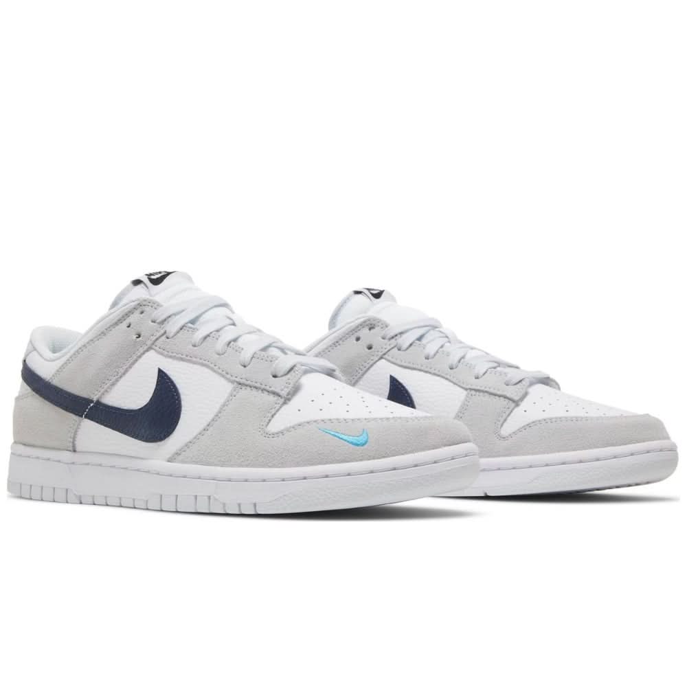 Nike Dunk Low 'Mini Swoosh - Football Grey Midnight Navy' - Copva