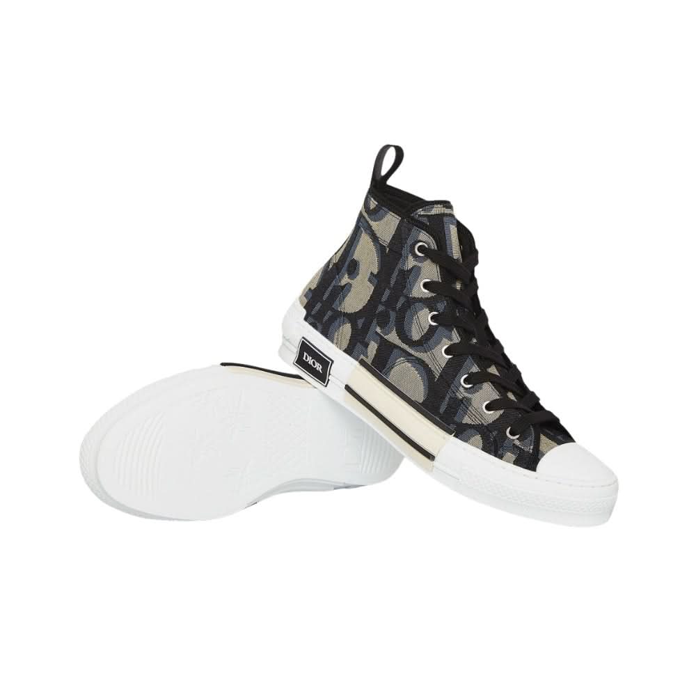 Dior B23 High 'Maxi Dior Oblique - Beige Black' - Copva
