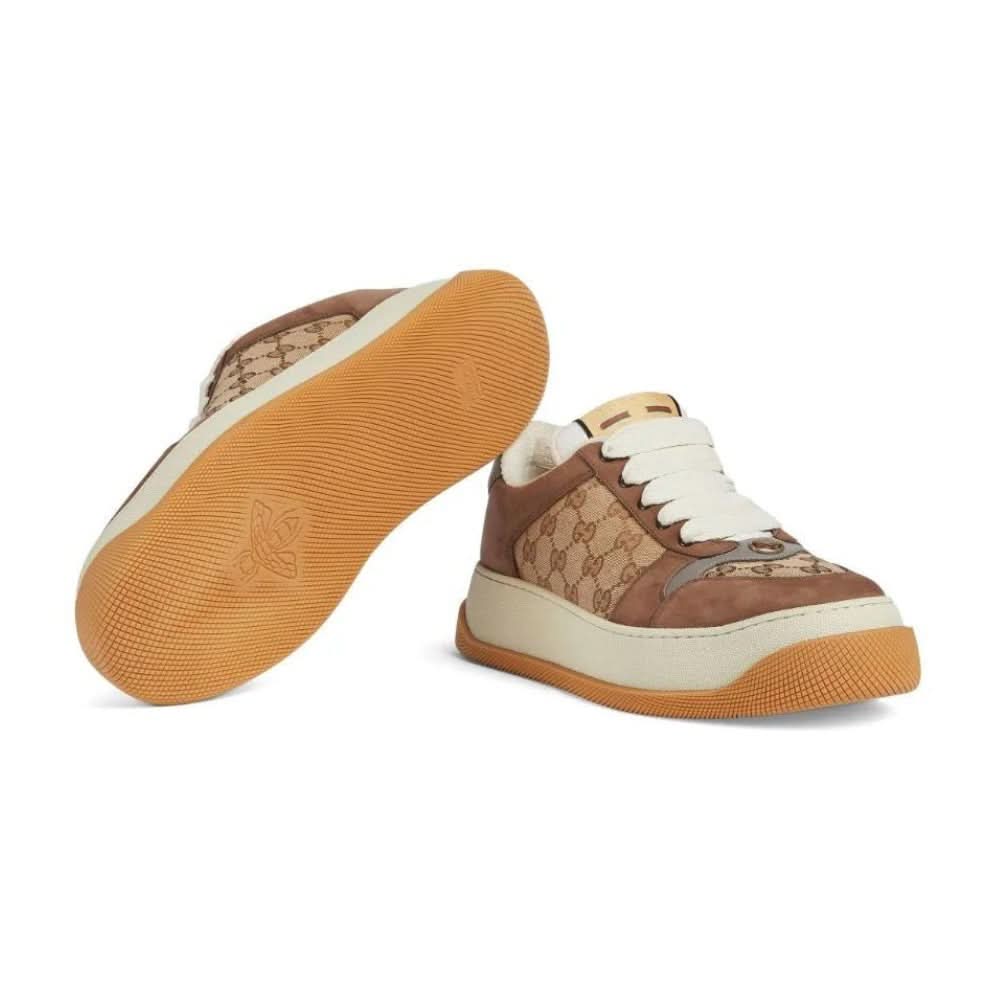 Gucci Screener GG Supreme sneakers 'brown' - Copva