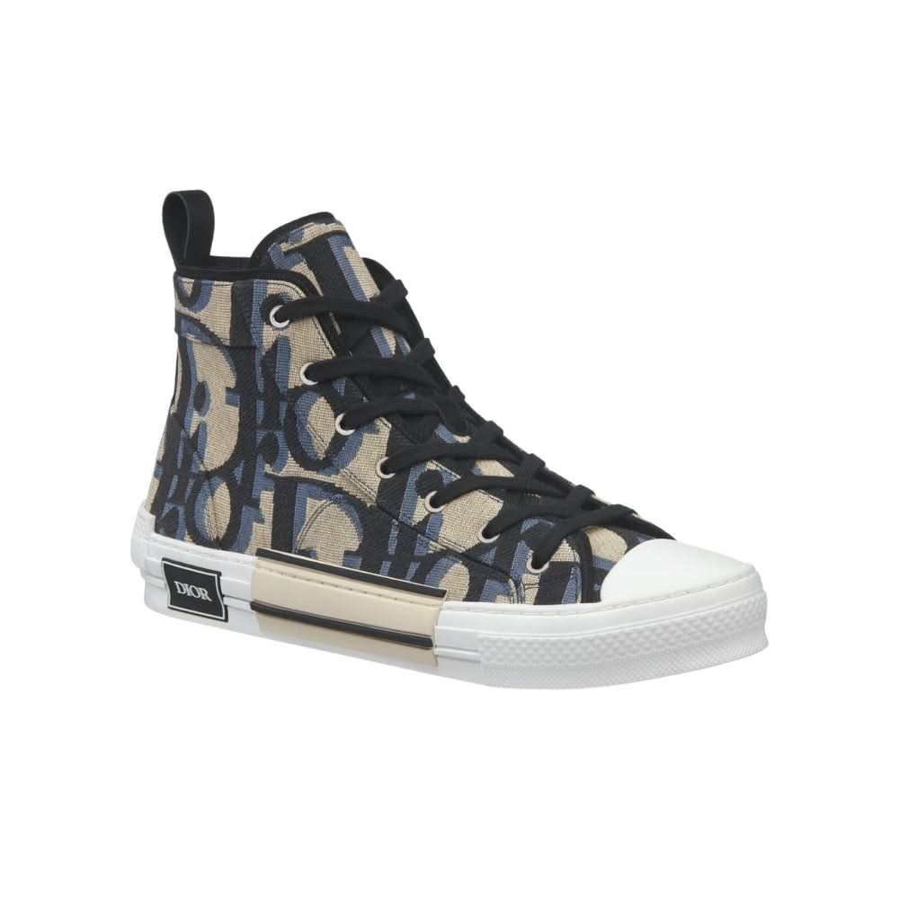 Dior B23 High 'Maxi Dior Oblique - Beige Black' - Copva