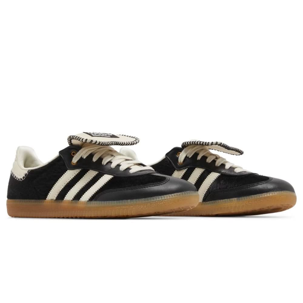 Adidas Samba Pony Tonal Low x Wales Bonner 'Core Black' - Copva