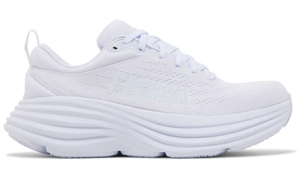 Hoka Bondi 8 'White'