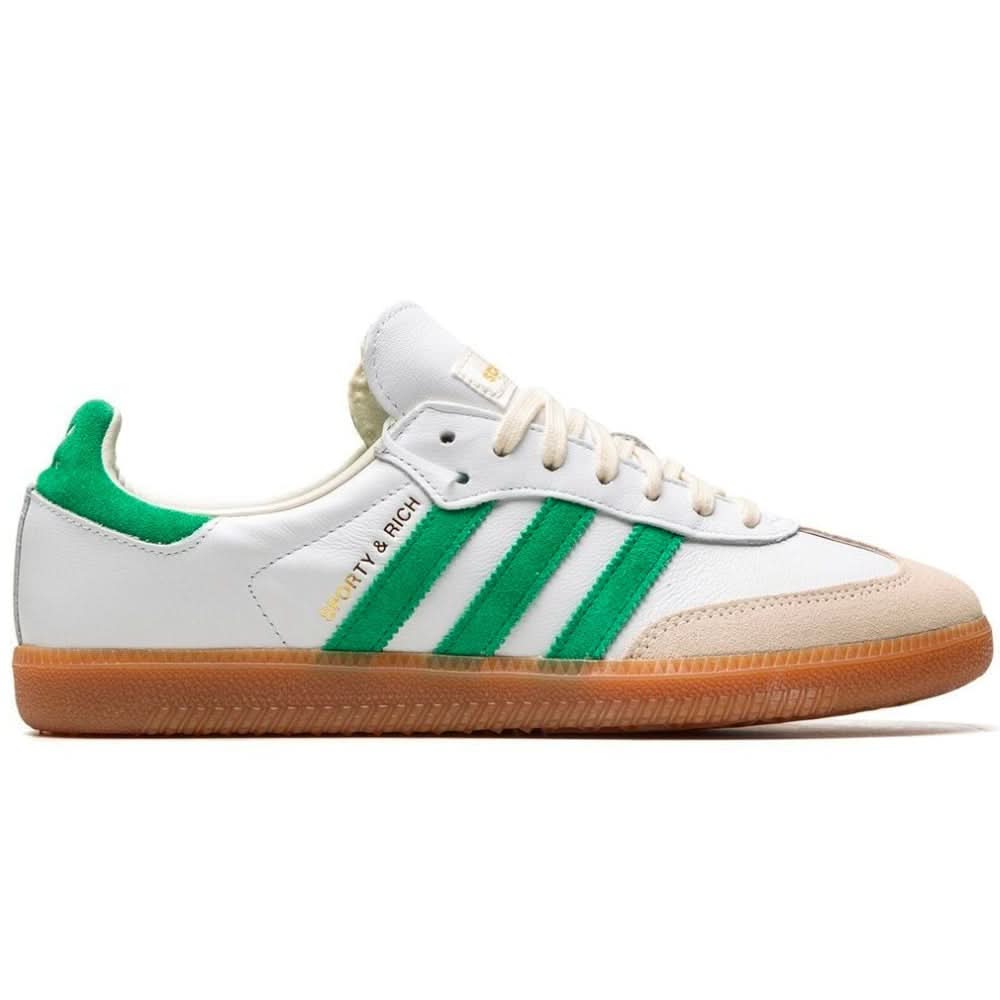Sporty & Rich x Adidas Samba OG 'White Green' - Copva