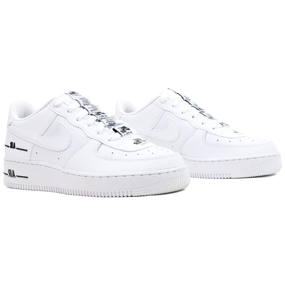 Air Jordan 1 Double Air Low White Black (GS) - Copva